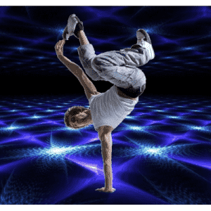 B-Boy Breakdance Freestyle Electronic Radio