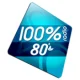 100% 80's