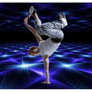 B-Boy Breakdance Freestyle Electronic Radio