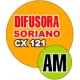 Difusora Soriano CX 121 AM