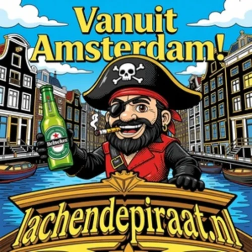 Lachende Piraat